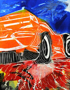 SOLD   Porsche 918 Orange   1/1    by Katrin Smith