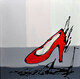 Red Shoe   SOLD   by Katrin Smith