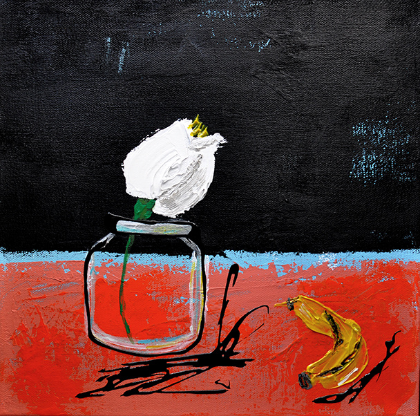 SOLD Tulip & Banana   by  Katrin Smith